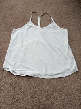 White Strappy Calia Women’s Workout Tank Top